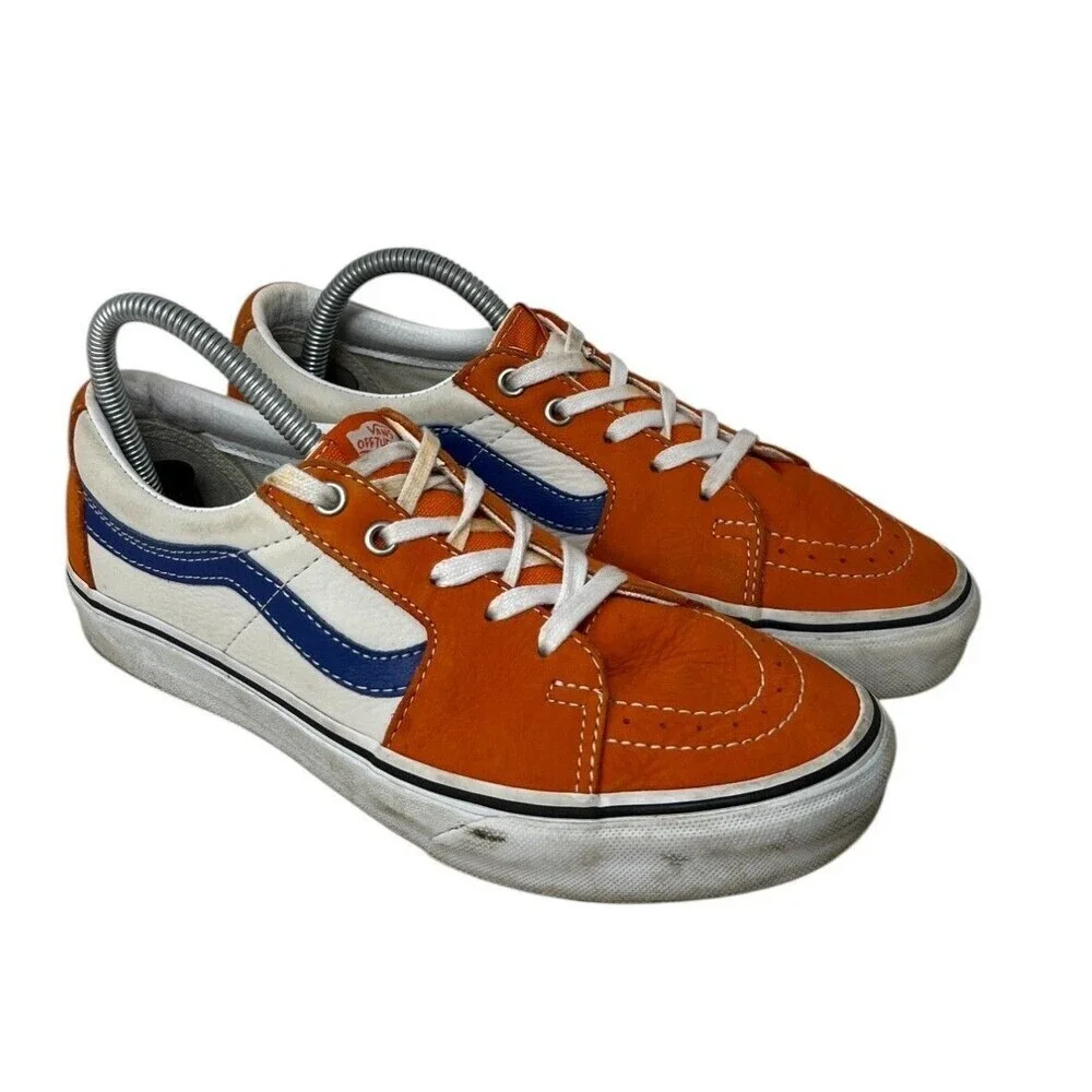 Vans Shoes Men's Size 7 Women's 8.5 Orange Skate Sk8 Sneakers Lace Up
